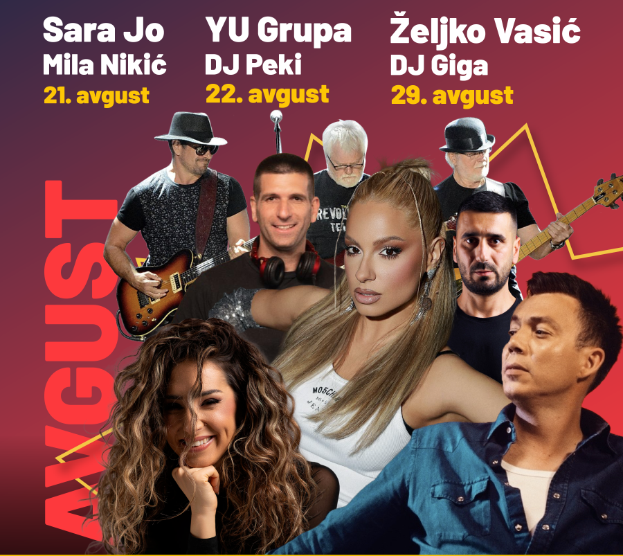 „Љето у Пријестоници 2026“: За викенд наступају Сара Јо, YU Grupa и DJ Пеки
