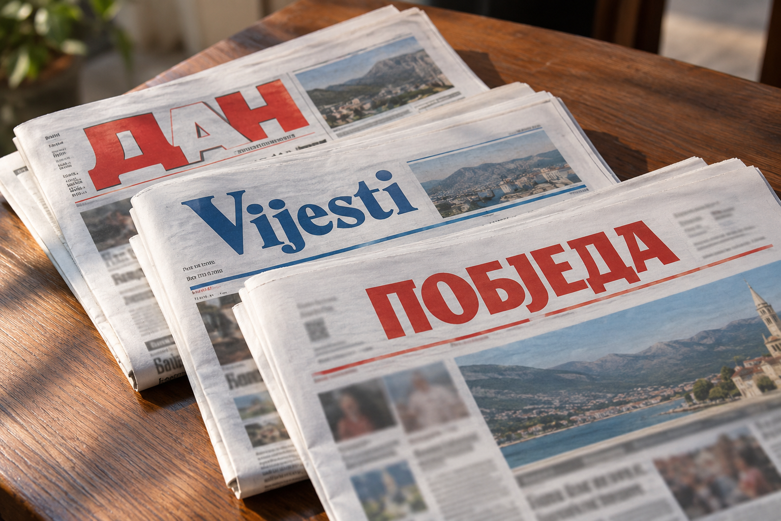 „Побједа“, „Вијести“ и „Дан“ упозоравају: Еуро модел пријети опстанку штампаних медија