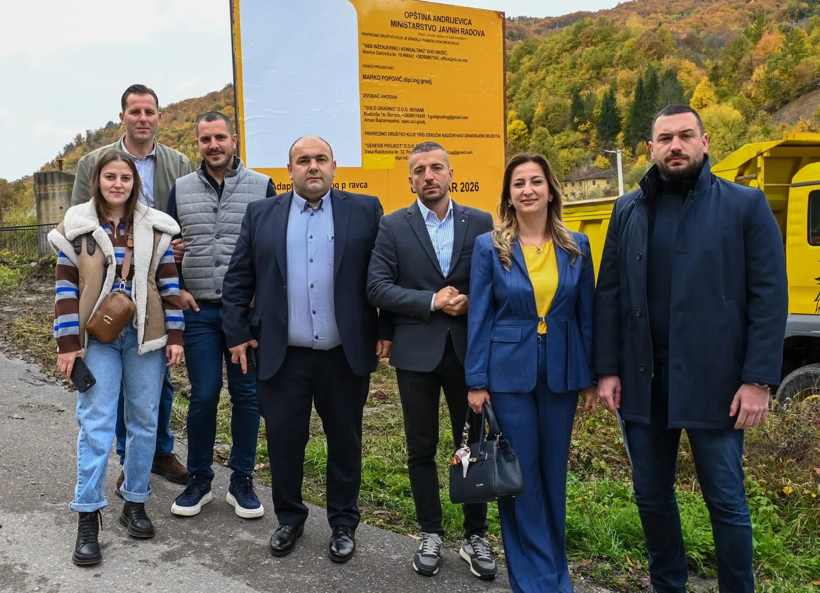 Почели радови на адаптацији пута Андријевица – Јошаница, уговорена вриједност скоро 600 хиљада еура